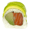 Avocado Top Rolls Sake (8 Stück)