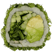 Green Rolls Veggie (8 Stück)